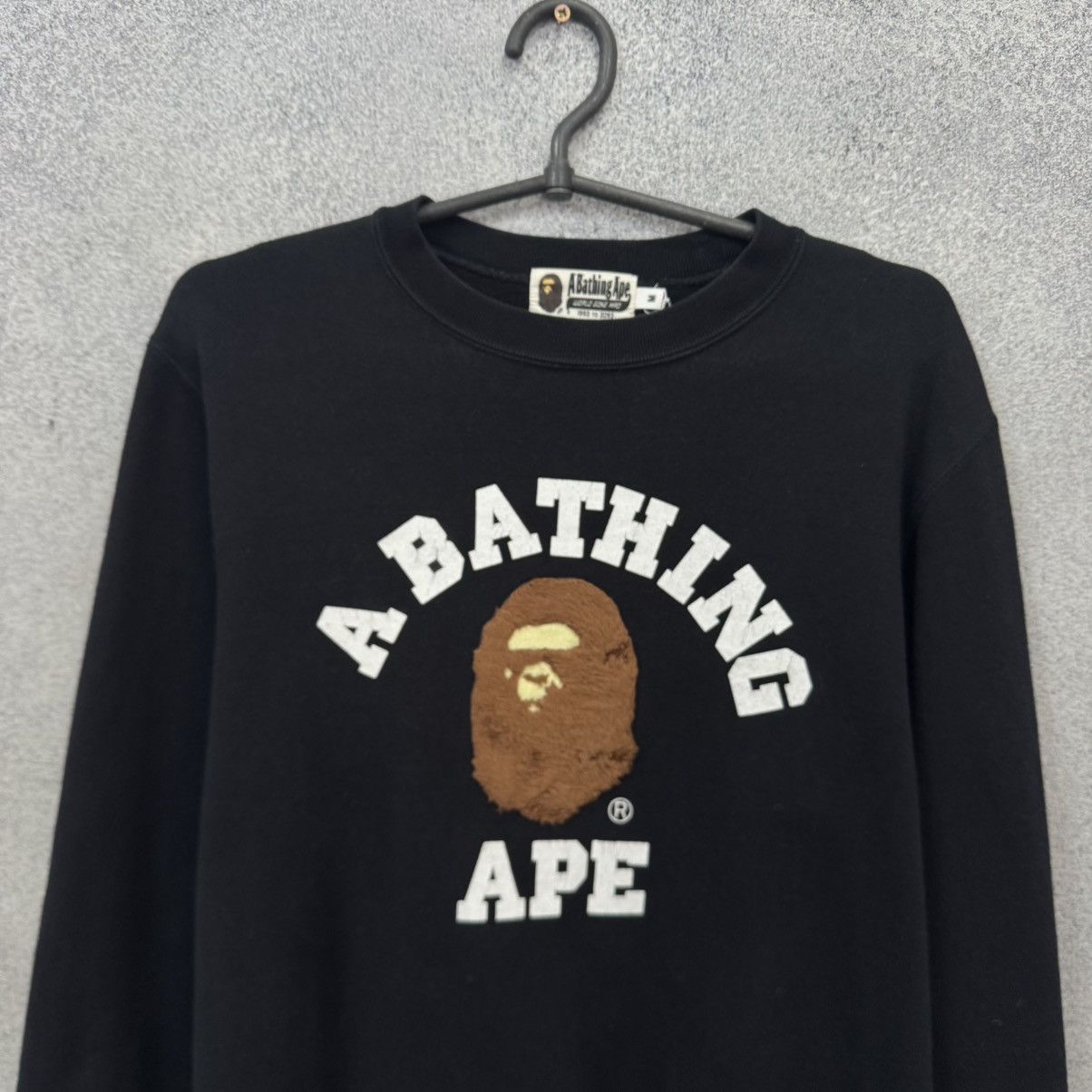 Bape BAPE College Sweatshirt Big Logo A Bathing Ape Hype Size US M / EU 48-50 / 2 - 2 Thumbnail
