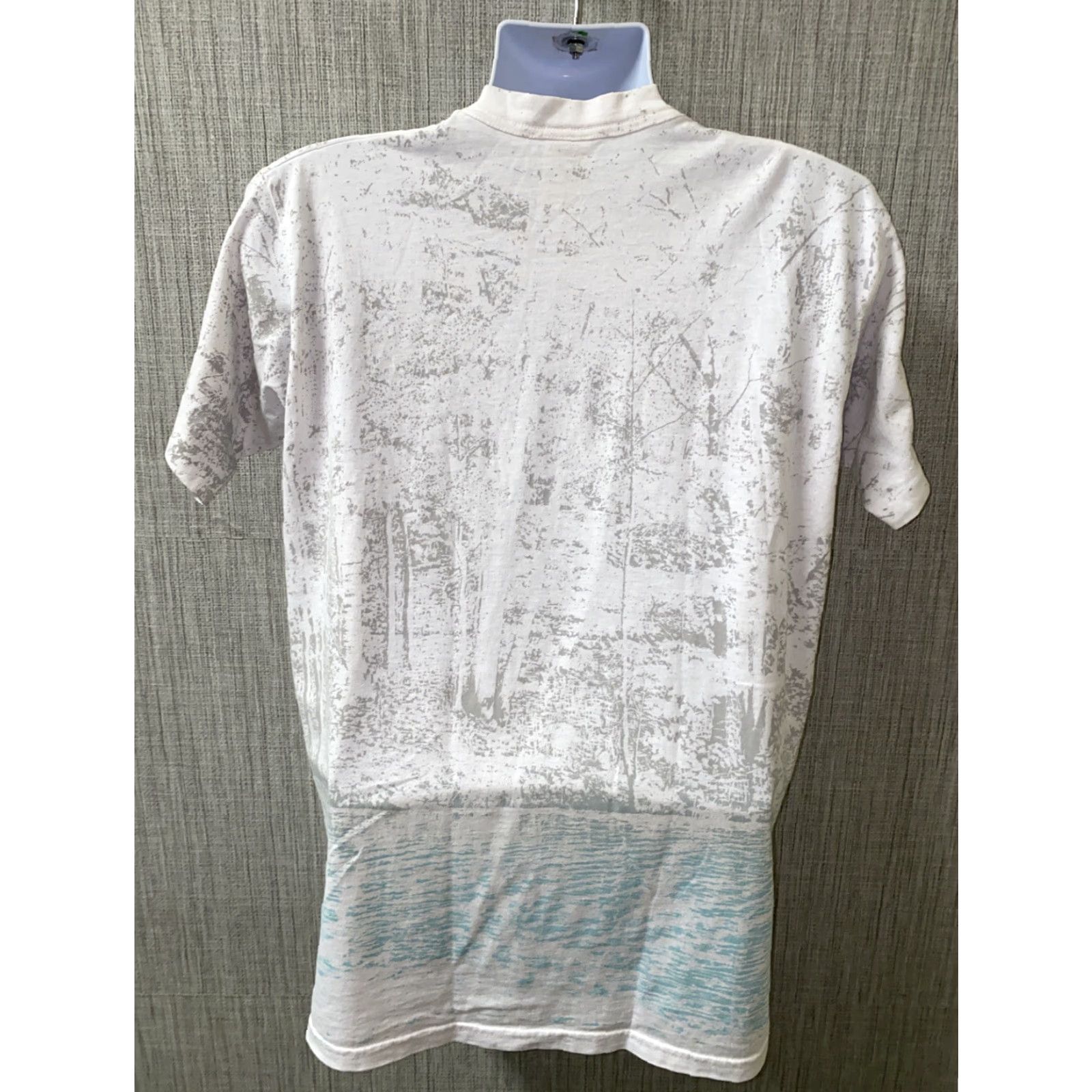 Fruit Of The Loom VINTAGE Fruit of the Loom T-Shirt SOUTH DAKOTA Graphic Man White Size L Mens Regular Short Sleeve Cotton/Polyester Size US L / EU 52-54 / 3 - 3 Thumbnail