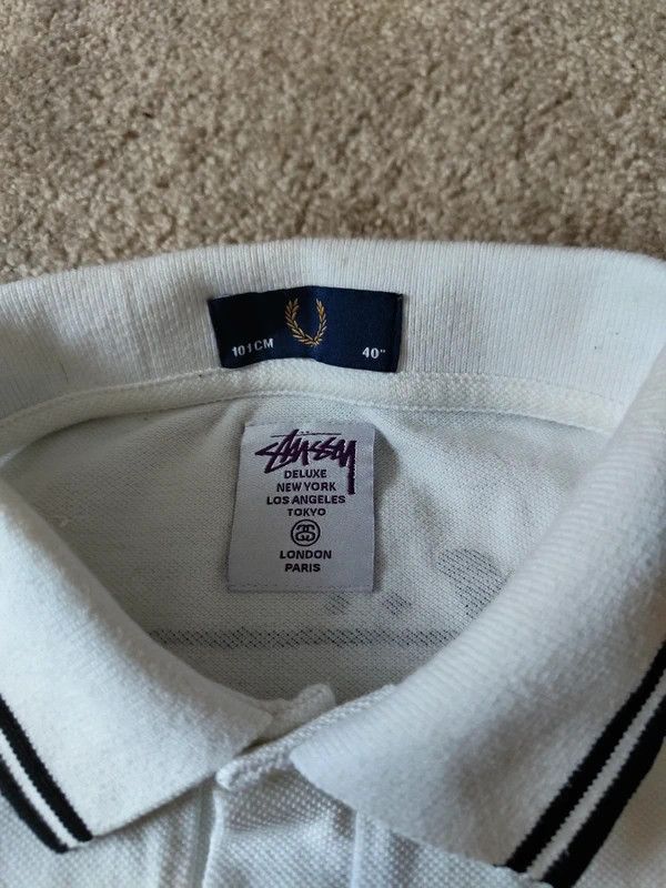 Fred Perry × Stussy Fred Perry x Stussy Deluxe World Tour Polo Size US M / EU 48-50 / 2 - 3 Thumbnail