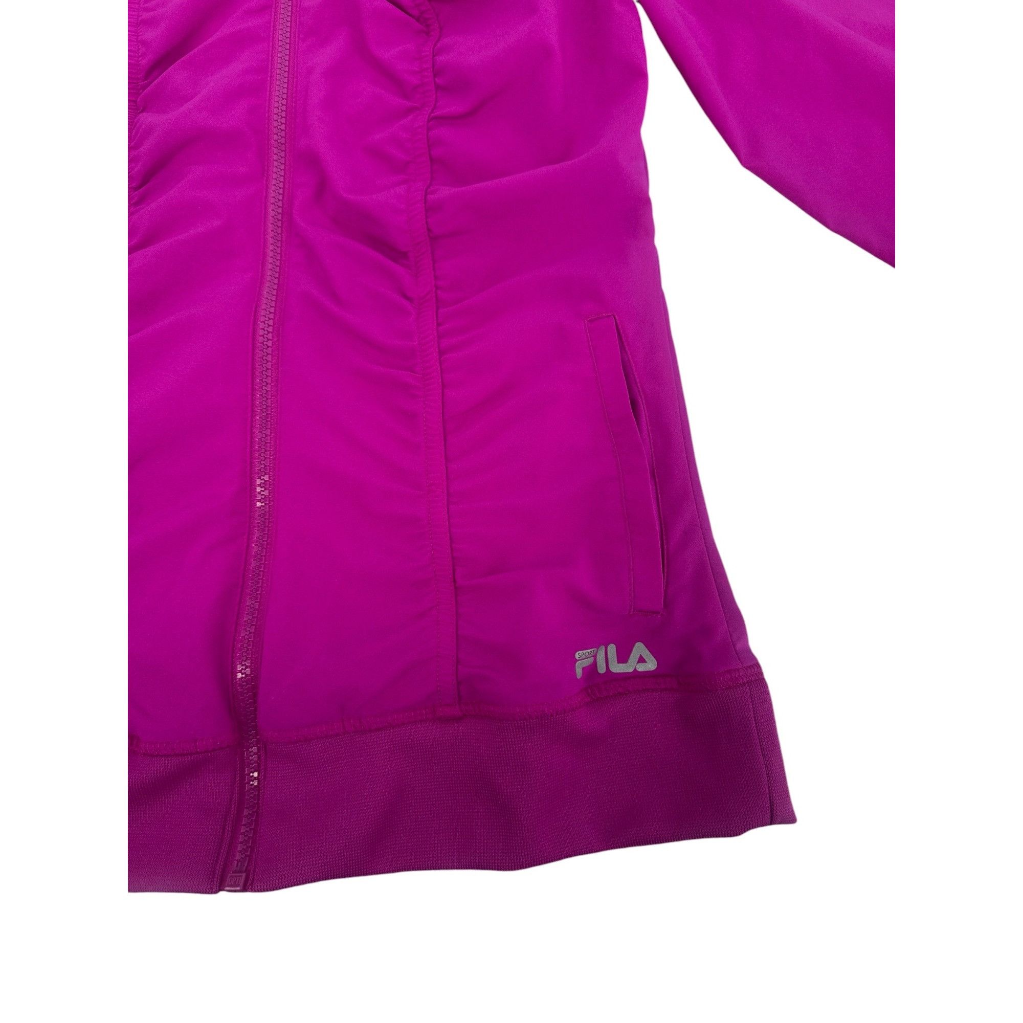 Fila Fila Jacket - Fuchsia Pink Ruched Athleisure - Size XS Size XS / US 0-2 / IT 36-38 - 5 Thumbnail