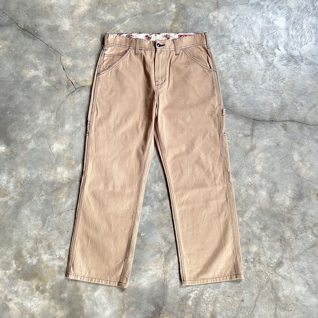 Toyo Enterprises Cat’s Paw by Toyo Enterprise Carpenter Buckle Back Pants Size US 30 / EU 46 - 2 Thumbnail