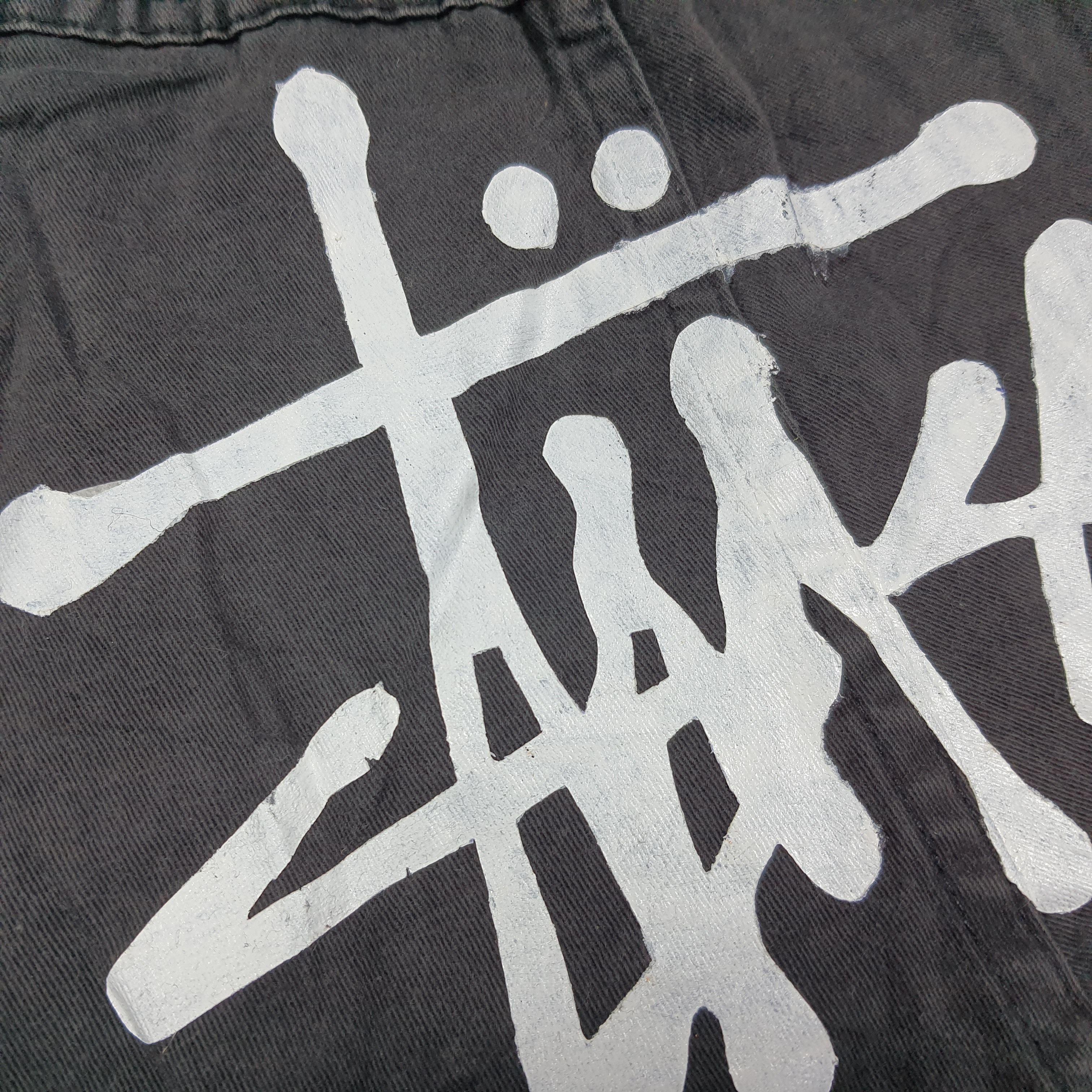 Stussy Vintage Stussy Streetwear Custom Logo Short Pants C280N15 Size US 32 / EU 48 - 2 Thumbnail