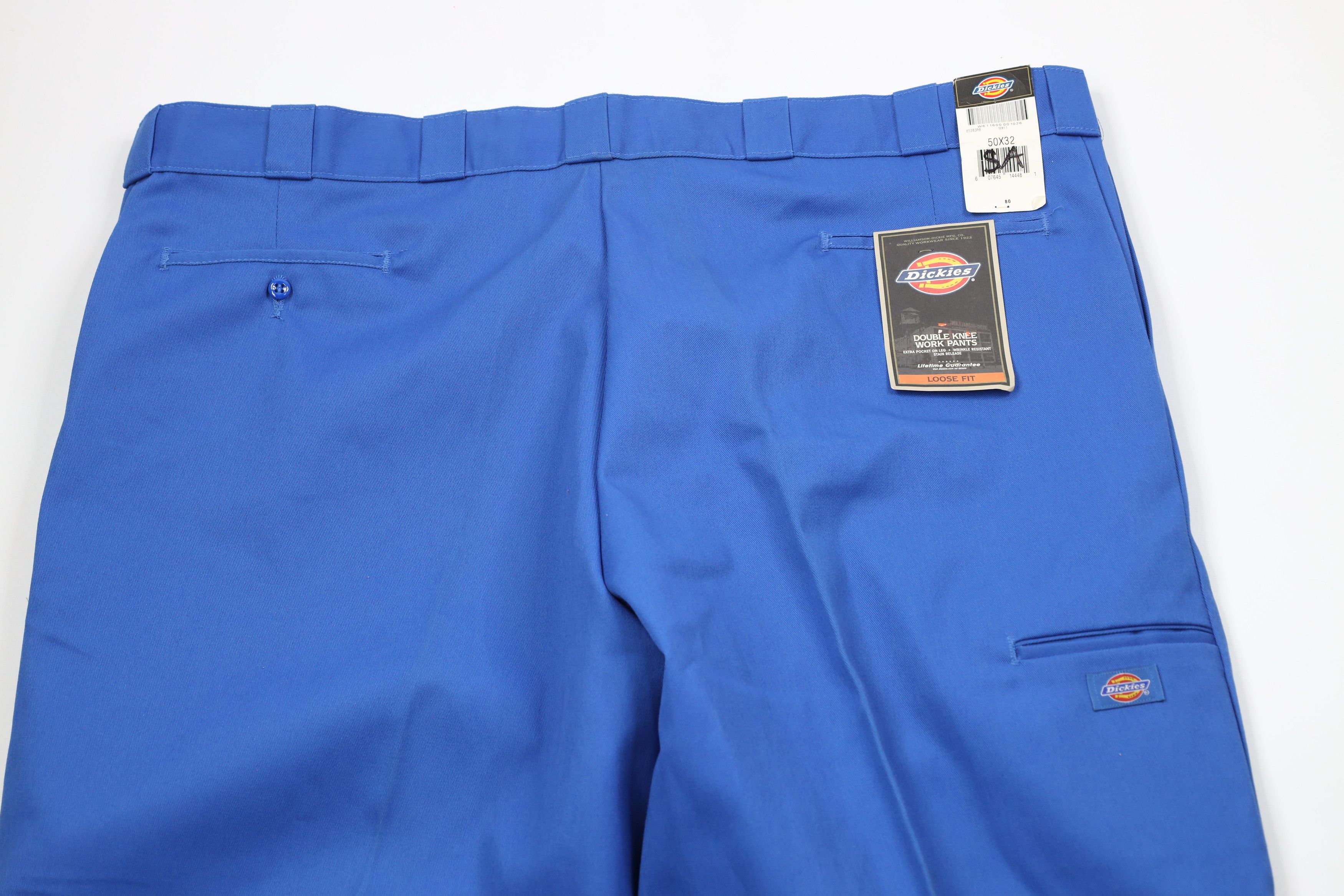 Dickies × Vintage Deadstock Vintage Dickies Double Knee Wide Leg Pants Blue Size US 44 / EU 60 - 12 Thumbnail