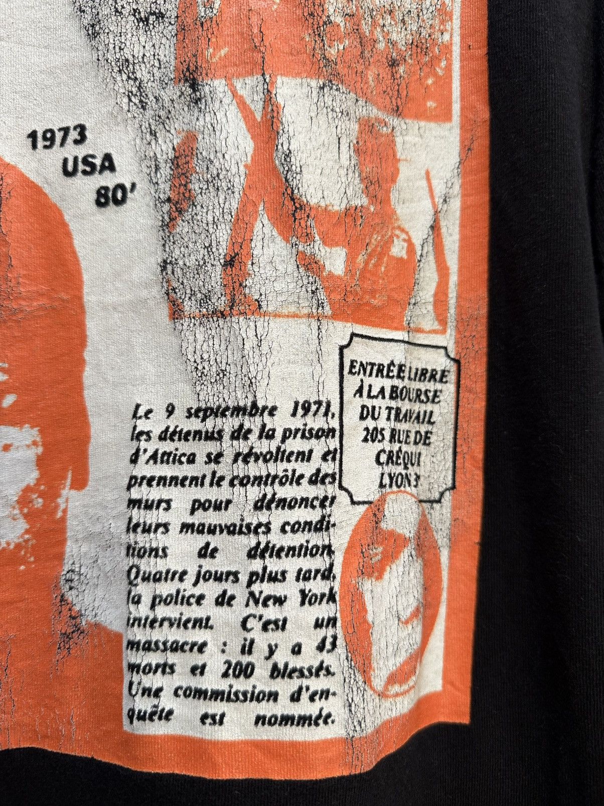 Vintage Vintage Union LA Un Film De Long Sleeve Tee Size US L / EU 52-54 / 3 - 4 Thumbnail