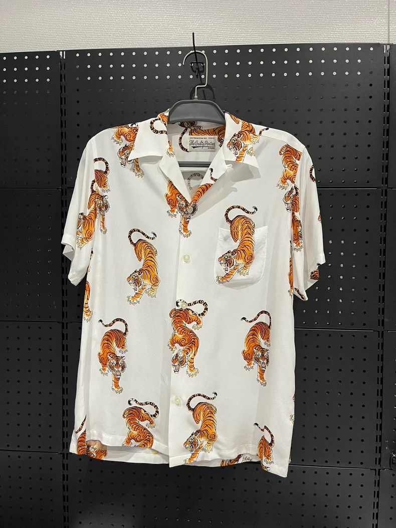 Wacko Maria WACKO MARIA HAWAIIAN SHIRT TIM LEHI HUNDRED TIGERS | Grailed