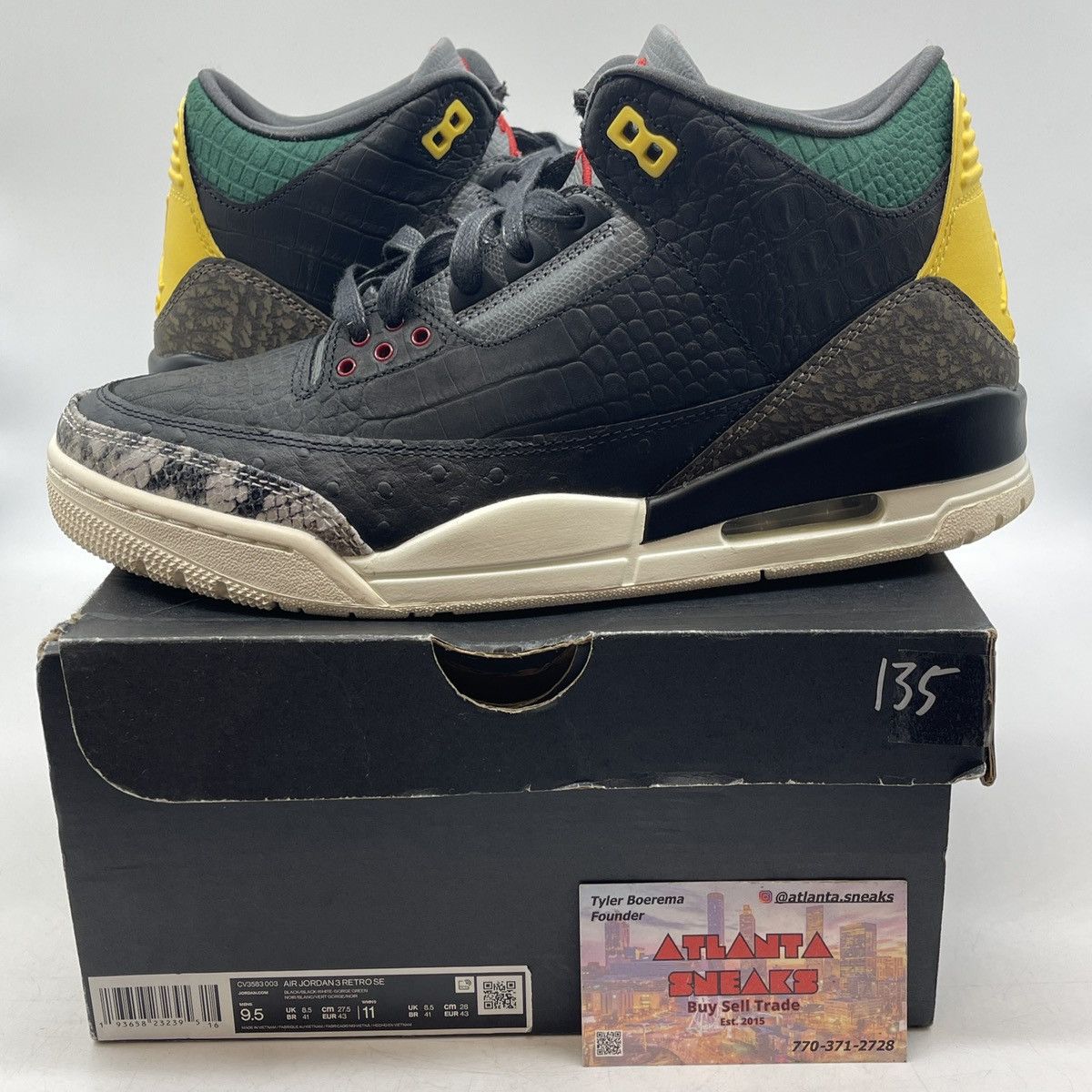 Jordan Brand Air Jordan 3 animal instinct 2.0 Size US 9.5 / EU 42-43 - 1 Thumbnail