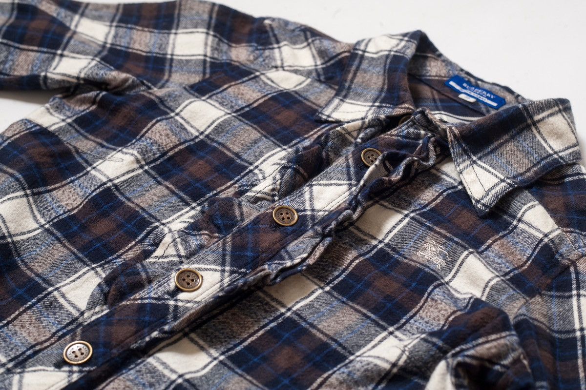 Burberry Burberry Blue Label Short Sleeve Check Dress Size XS / US 0-2 / IT 36-38 - 5 Thumbnail