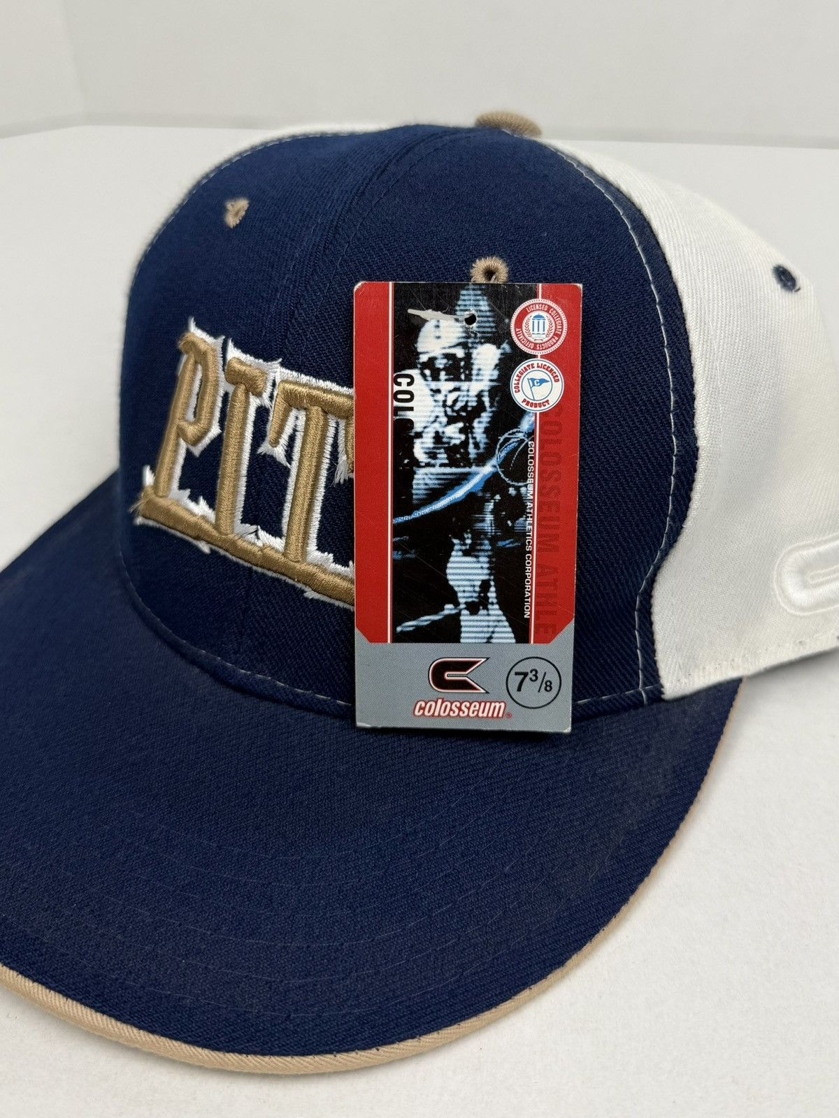Colosseum Athletics Y2K University Pittsburgh Pitt Panthers Hat Fitted 7 3/8 NEW Size ONE SIZE - 10 Thumbnail