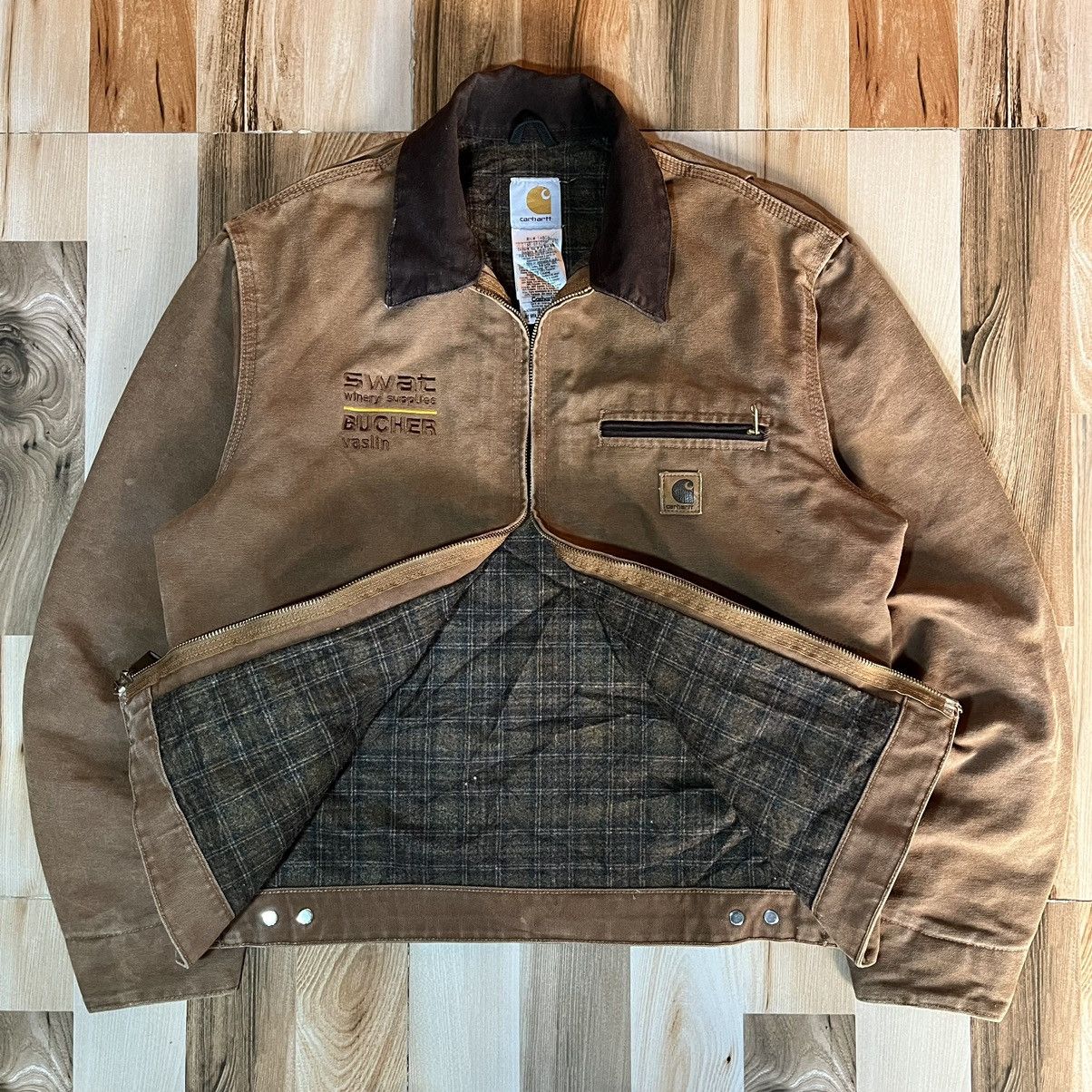 ジャケット・アウター 00s Carhartt Worn Faded Detroit Jacket 00s Carhartt Worn Faded Detroit Jacket