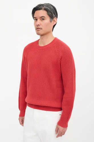 Brunello Cucinelli o1y0526 Crewneck Sweater in Red Size US S / EU 44-46 / 1 - 2 Thumbnail
