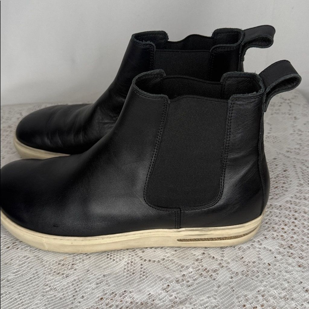 Birkenstock Birkenstock Bend Chelsea black leather high top boots sz 10 Size US 10 / IT 40 - 6 Thumbnail