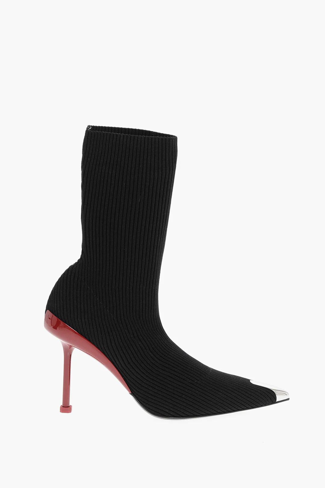 Alexander McQueen og1mm0426 Sock Ankle Boots in Black Size US 5 / IT 35 - 1 Thumbnail