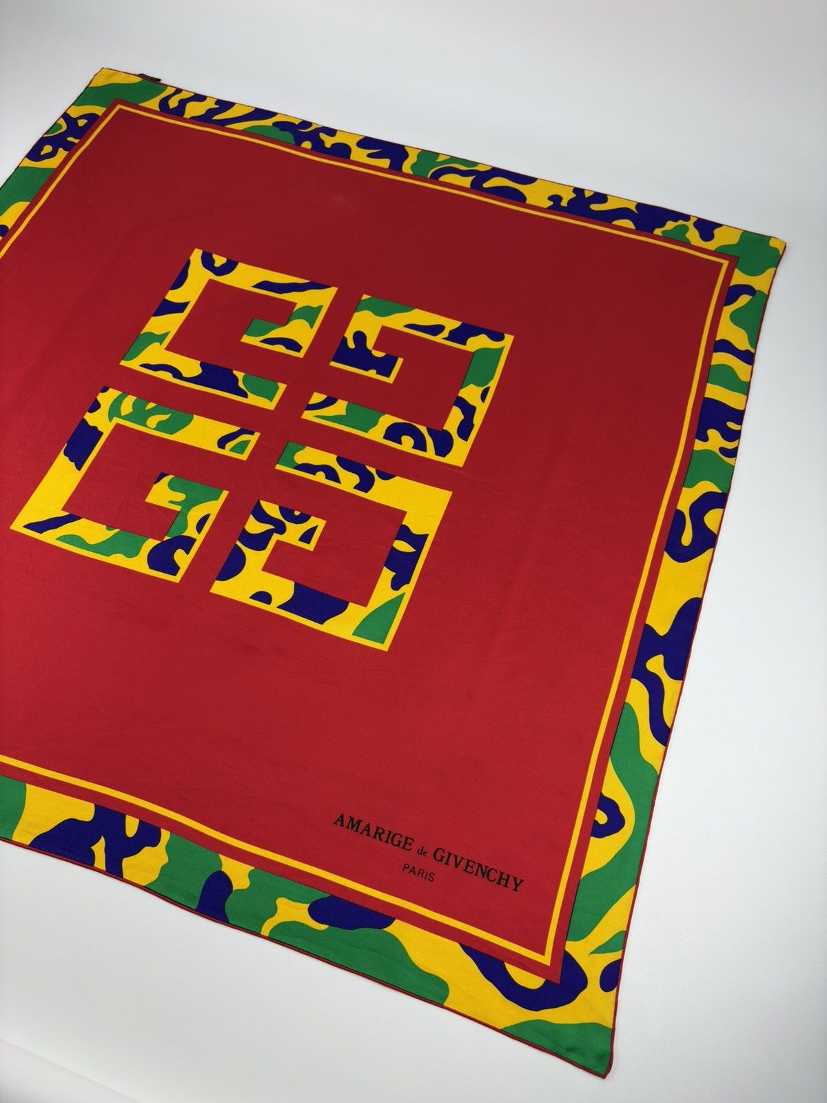 Givenchy Amarige de Givenchy Paris silk Scarf Parfums Givenchy Size ONE SIZE - 3 Thumbnail