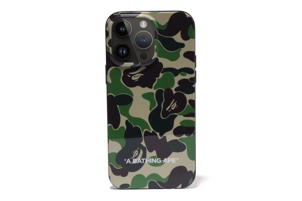 image of Bape Abc Camo Iphone 14 Promax Case, Men's