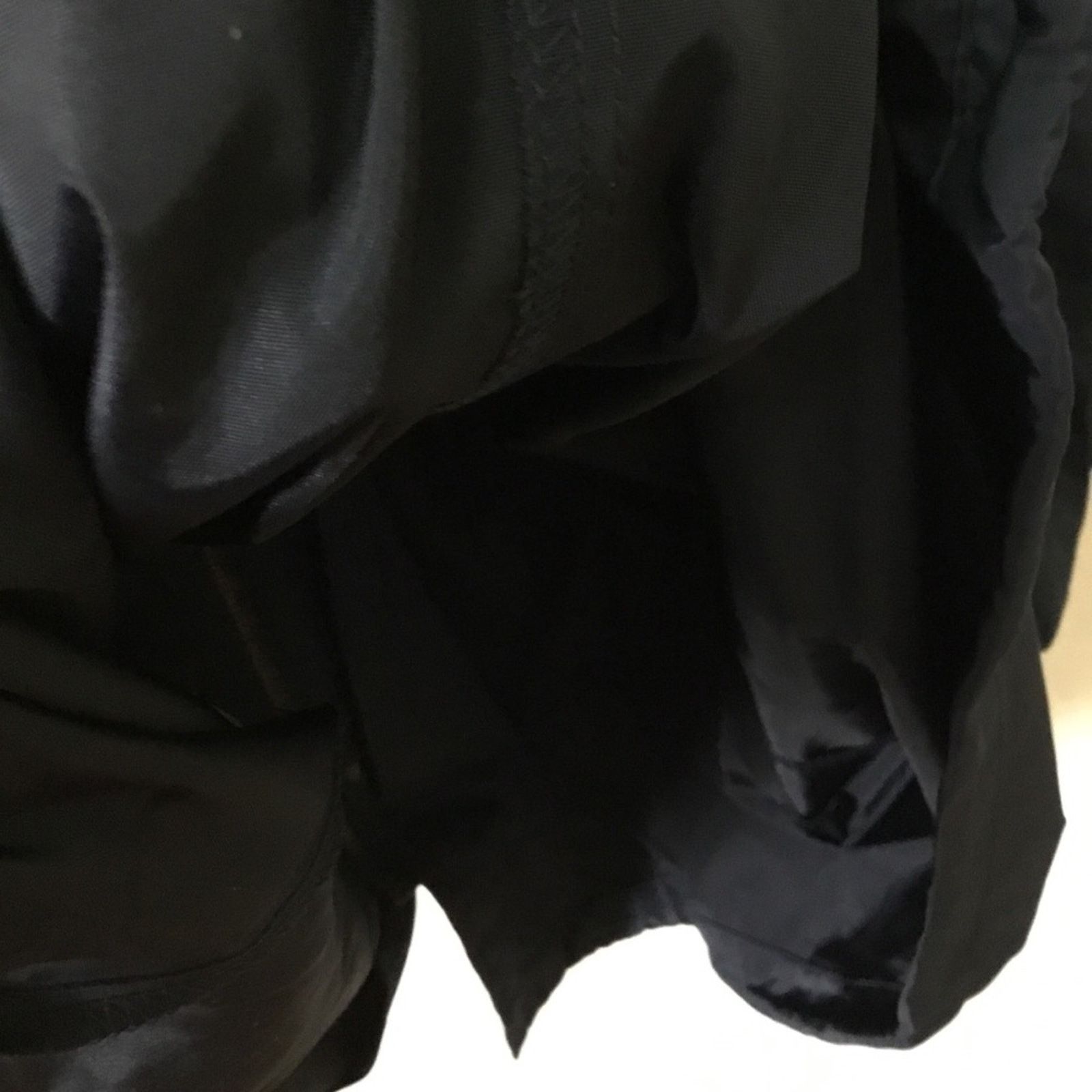 Other Navy Glossy Drawstring Trim Button-Down Coach Jacket Size S / US 4 / IT 40 - 15 Thumbnail