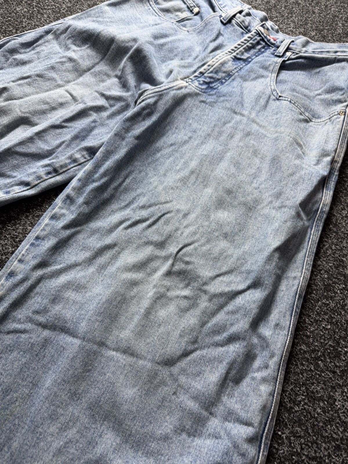 JNCO Vintage y2k ultra baggy wide leg SK8 00s JNCO Style jeans Size US 31 - 7 Thumbnail