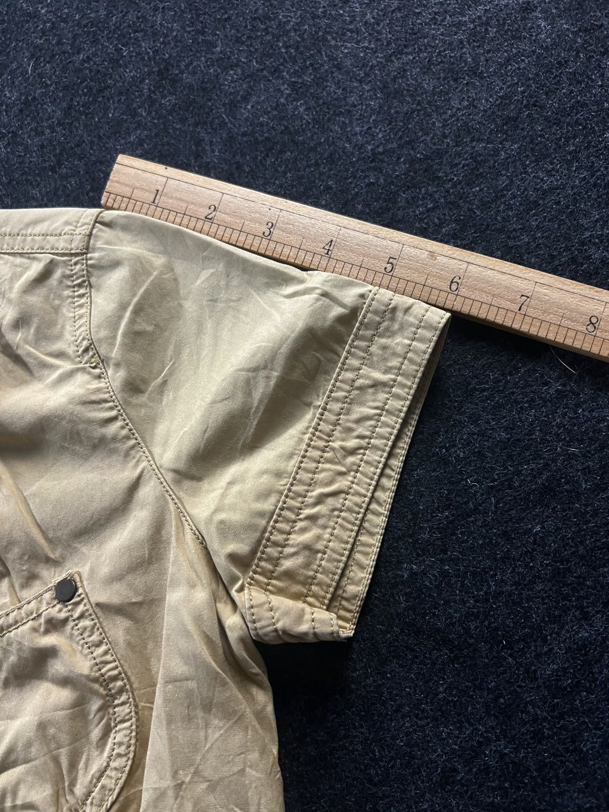 Dsquared2 Dsquared2 Y2K Khaki Beige Mini Dress Button Up Vintage Size S / US 4 / IT 40 - 7 Thumbnail