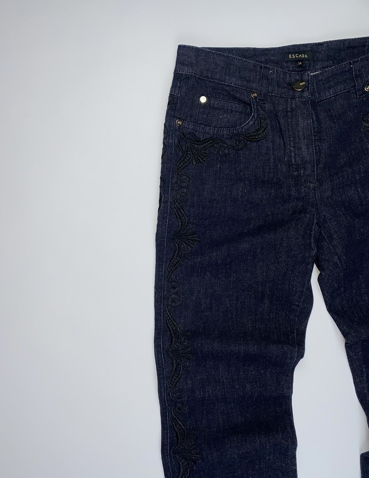 Escada 🚨 Escada jeans pants woman Size 34" / US 12 / IT 48 - 5 Thumbnail