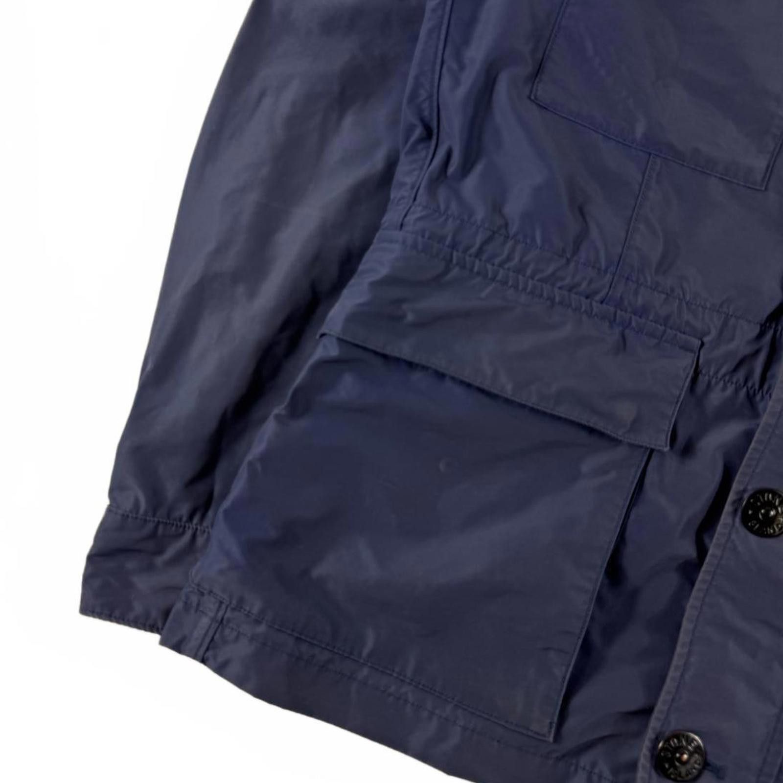 Stone Island Stone Island Micro Reps Field Jacket Blue Large Size US L / EU 52-54 / 3 - 3 Thumbnail