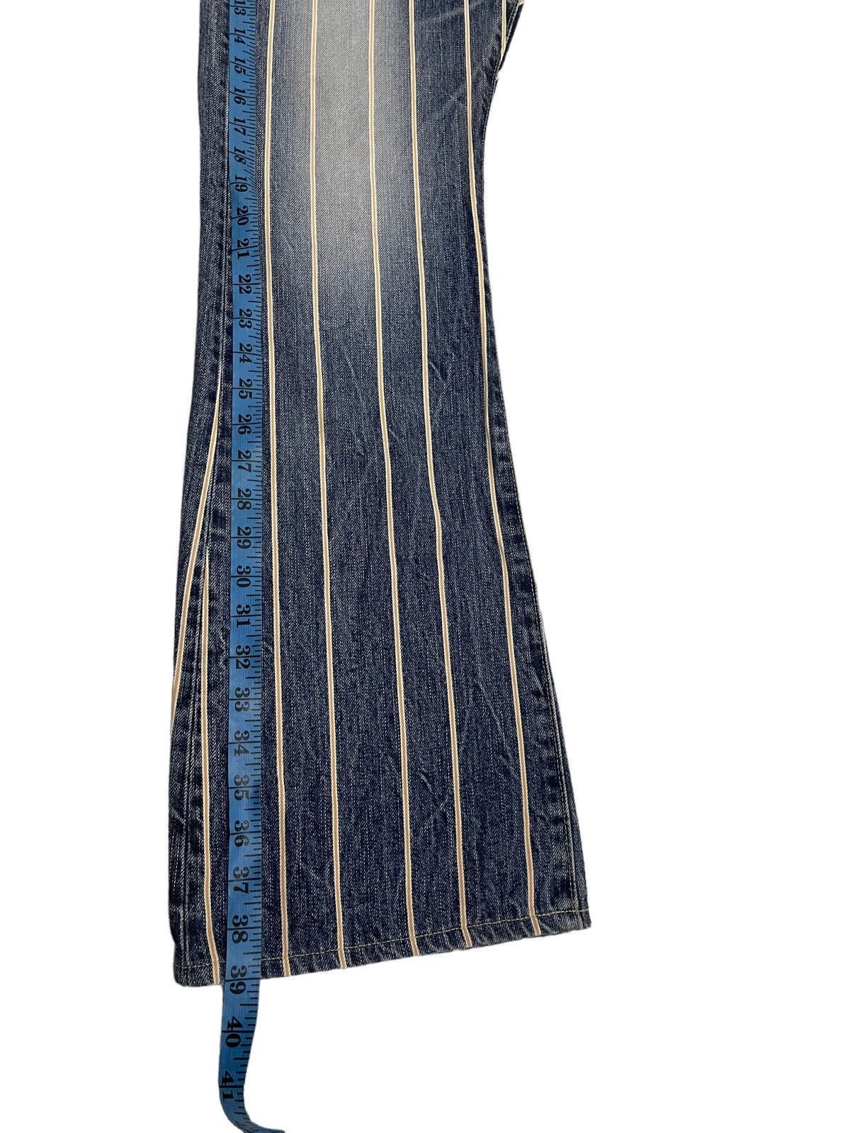 Edwin × Vintage Vintage Edwin Striped Flare Disclosed Denim Jeans Size US 29 - 23 Thumbnail