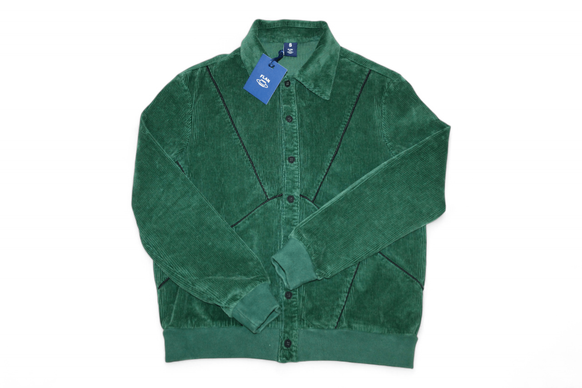Other Flan Labs Corduroy Unlined Varsity Jacket Size US M / EU 48-50 / 2 - 1 Thumbnail