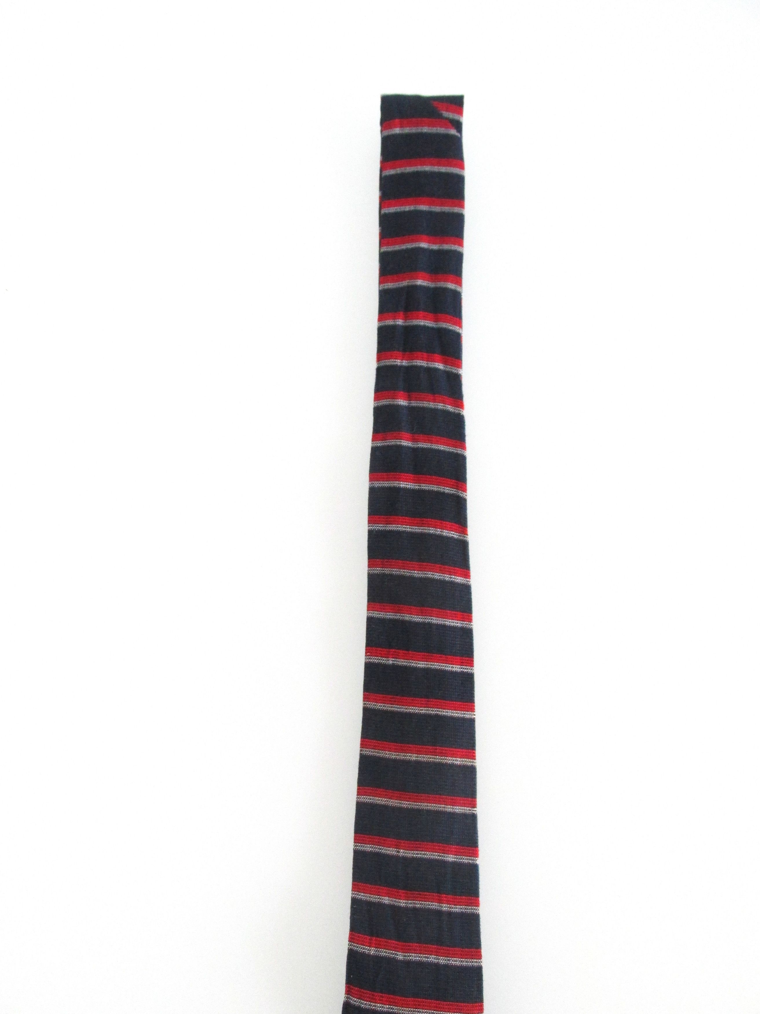 Van Heusen Van Heusen Flat/Square Bottom Vintage Men's Tie Size ONE SIZE - 3 Thumbnail