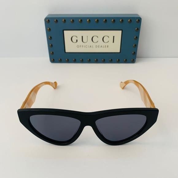 Gucci 💯 - Authentic New Gucci Blue Cat Eye Ladies Sunglasses GG13 Size ONE SIZE - 5 Thumbnail