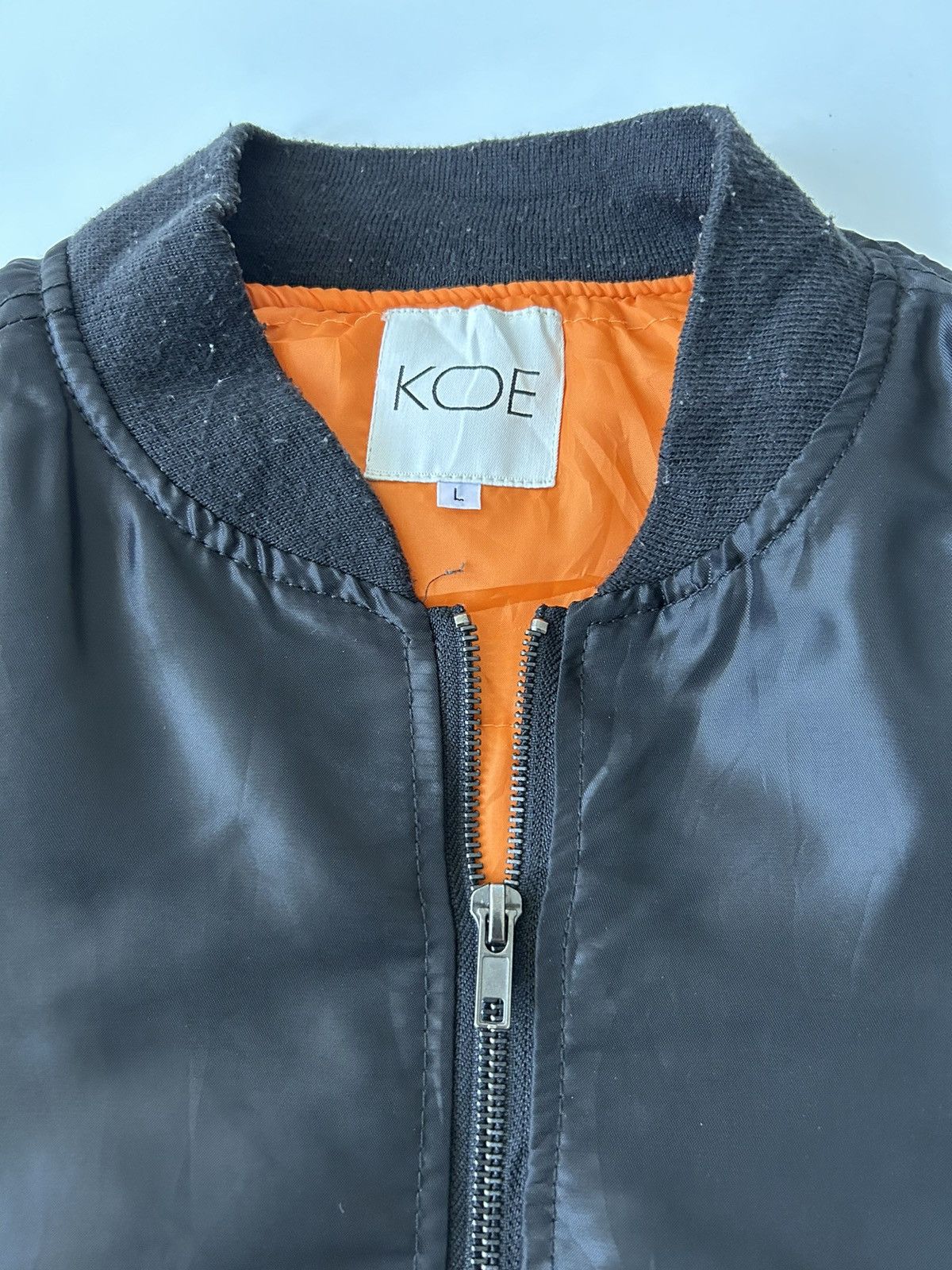 Designer × Japanese Brand KOE Bomber Jacket Size US L / EU 52-54 / 3 - 6 Thumbnail