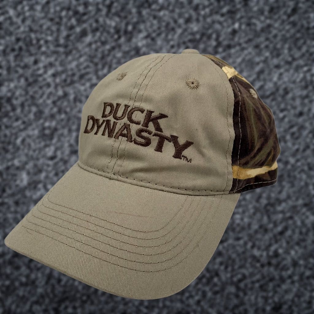 Vintage VINTAGE Outdoor Cap A&E Duck Dynasty Camo Adjustable Baseball Hat Tan Men's One Size Size ONE SIZE - 1 Thumbnail