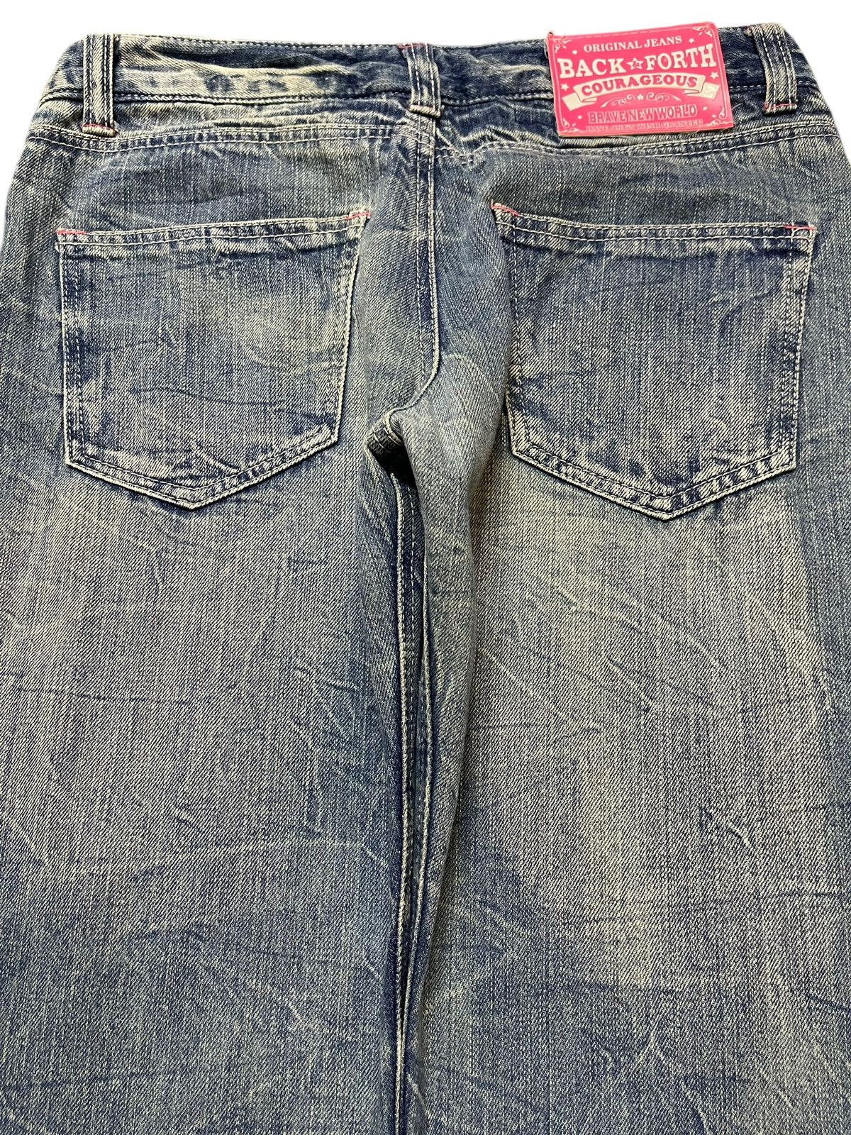 Kapital Vintage Japanese Brand Faded Wash Distressed Style Jeans Size US 30 / EU 46 - 5 Thumbnail