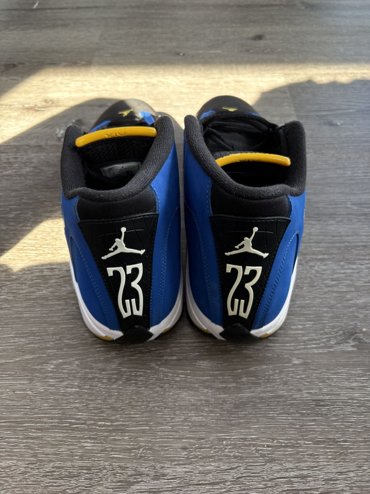 Jordan Brand Air Jordan 14 Retro “Laney” (2023) **PRE-OWNED** REP. BOX Size US 13 / EU 46 - 4 Thumbnail