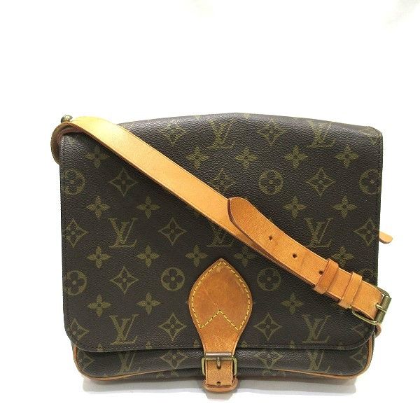 Louis Vuitton Louis Vuitton Louis Vuitton Monogram Cartouchiere GM Shoulder Bag M51252 Canvas Crossbody Bag M51252 Size ONE SIZE - 1 Thumbnail