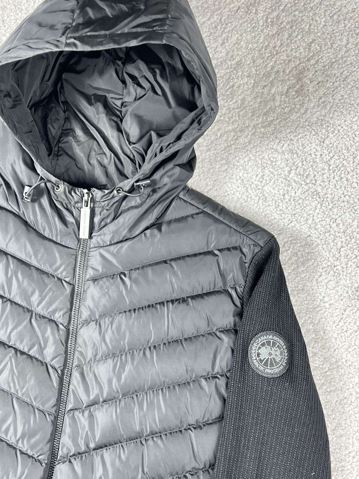 Canada Goose Canada Goose Black Black Label Hybridge Quilted Knit Jacket Size US M / EU 48-50 / 2 - 5 Thumbnail