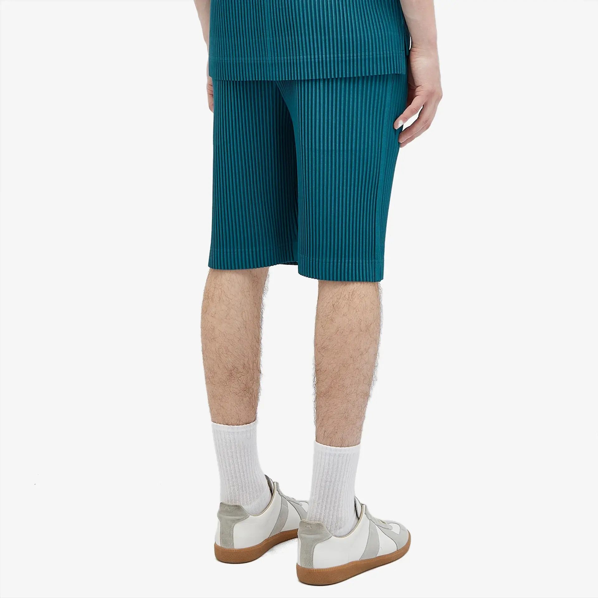 Issey Miyake o1h1sh11224 Shorts in Teal Green Size US 30 / EU 46 - 4 Thumbnail