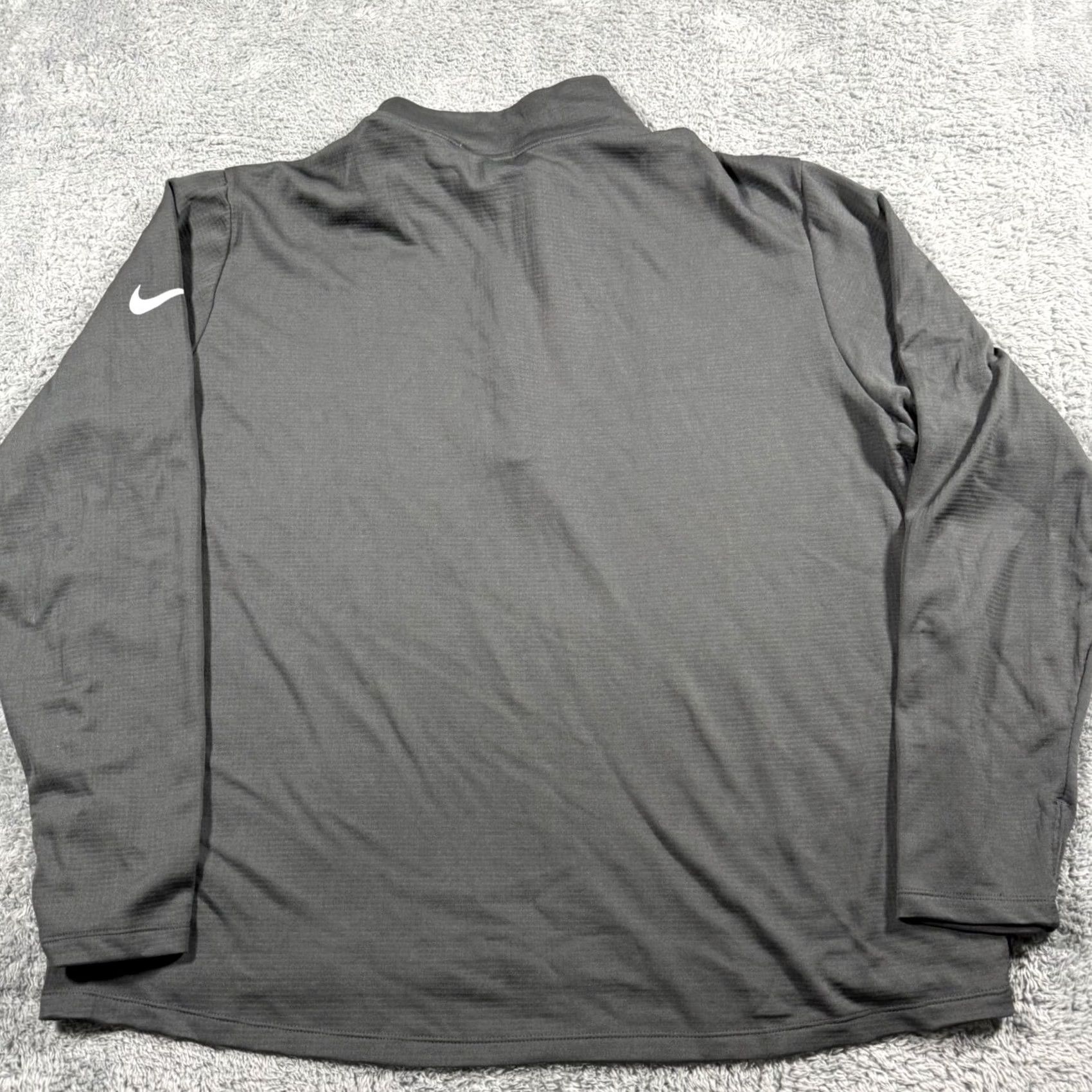 Nike Nike Philadelphia Eagles Super Bowl LVII Dri-FIT 1/4 Zip Pullover XXL Gray Men Size US XXL / EU 58 / 5 - 4 Thumbnail