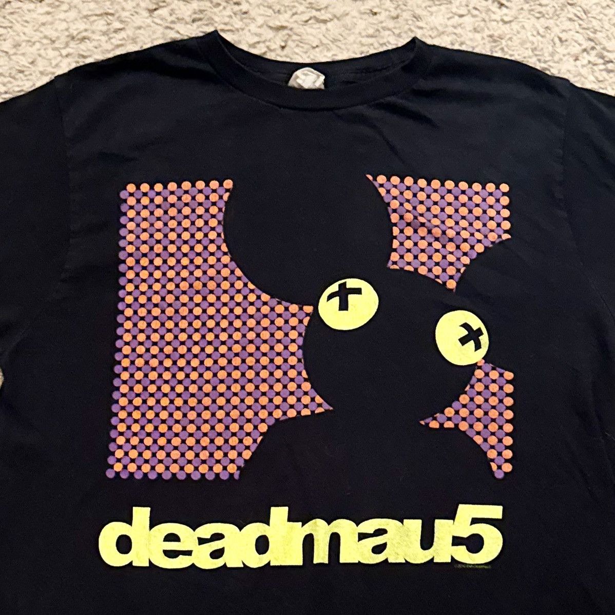 Band Tees 2010 Deadmau5 Electronic Artists Tee Large Size US L / EU 52-54 / 3 - 4 Thumbnail