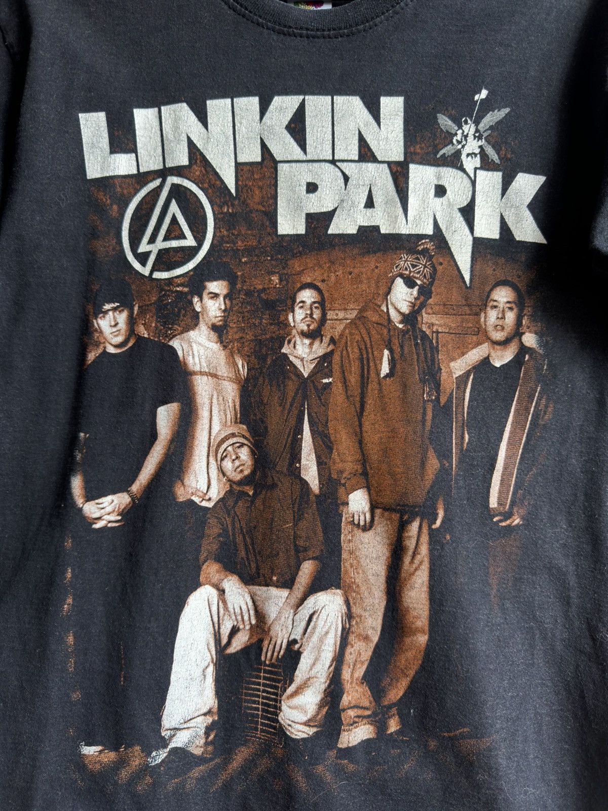 Band Tees Vintage 2003 Linkin Park Meteora Band Printed Tee T Shirt Size US S / EU 44-46 / 1 - 2 Thumbnail