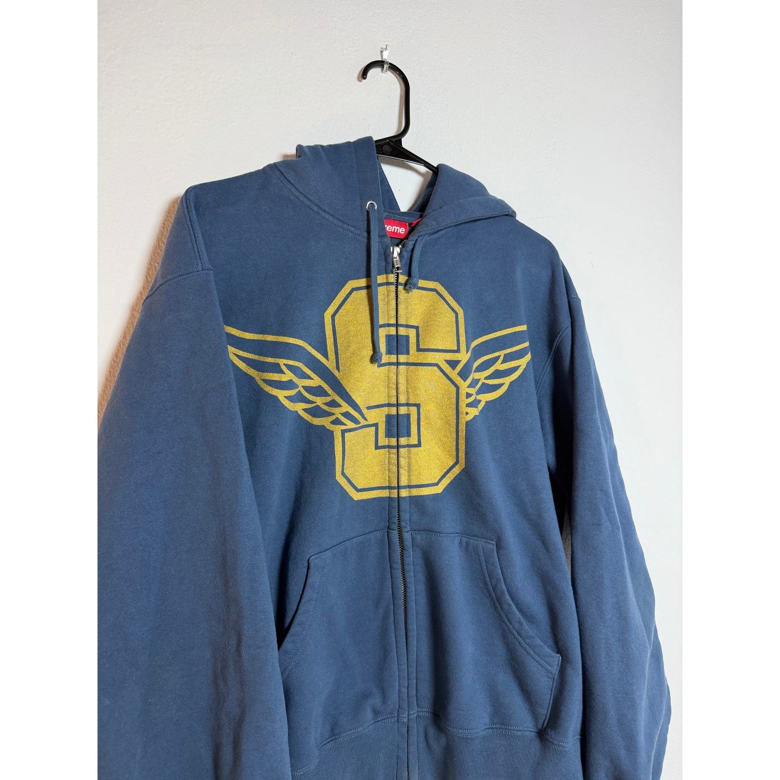 Supreme Supreme Wings Zip Up Hooded Sweatshirt | Grailed