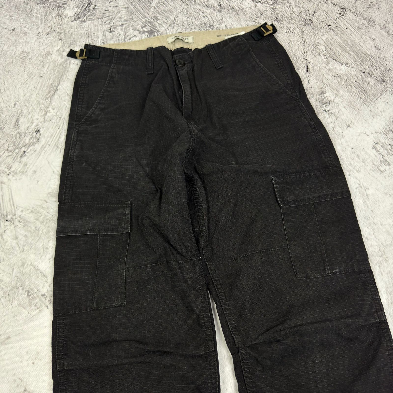 Carhartt Carhartt WIP Womens Black Straight Ripstop Aviation Pants 28 Size 28" / US 6 / IT 42 - 5 Thumbnail