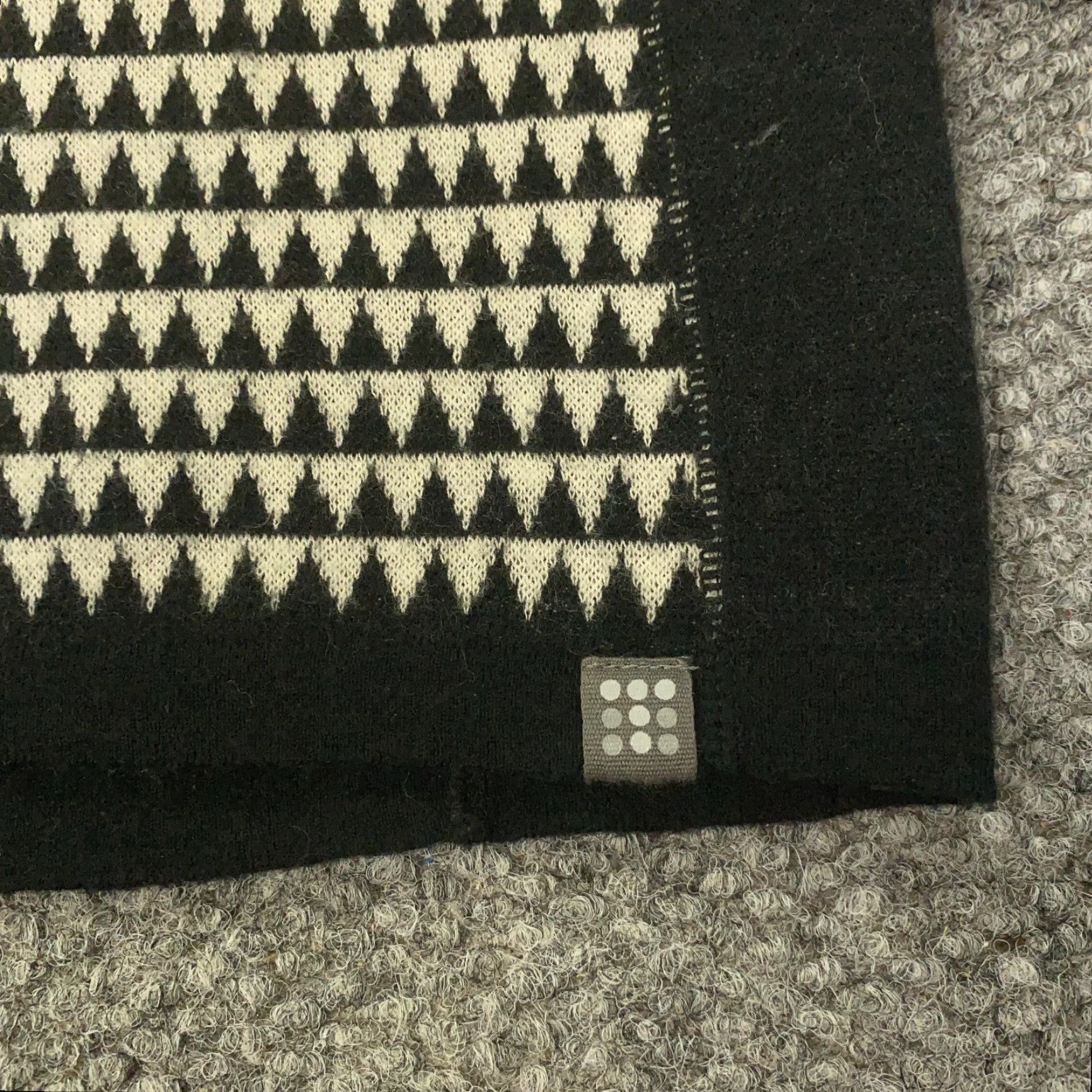 Vintage Title Nine Sweater Womens XS Black 1/4 Zip Merino Wool Blend Performance Size XS / US 0-2 / IT 36-38 - 5 Thumbnail