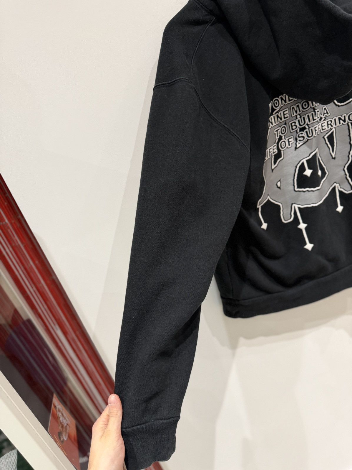 Revenge Revenge Nine Months Hoodie Black Size: L Size US L / EU 52-54 / 3 - 7 Thumbnail