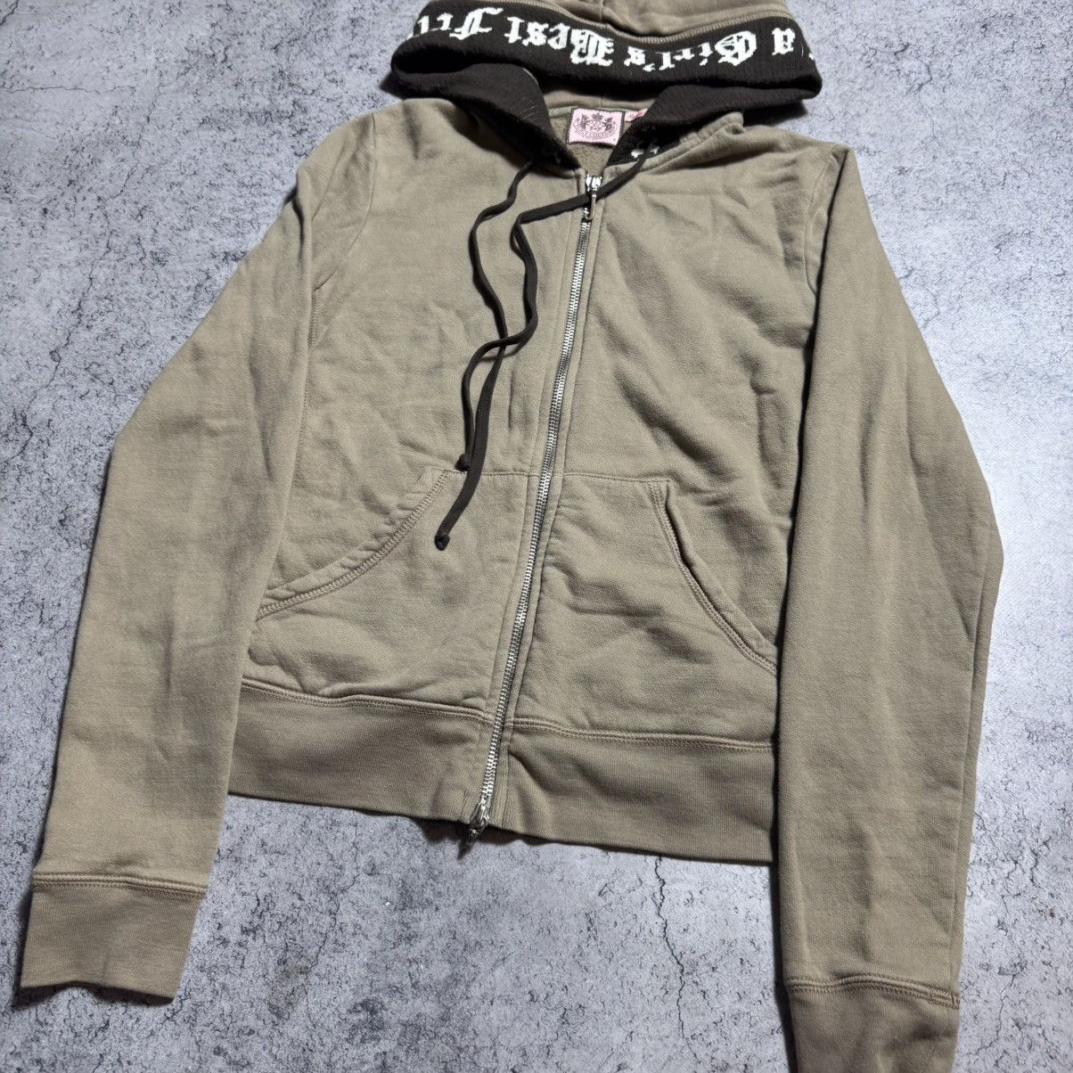 Juicy Couture Rare Juicy Couture USA Vintage Sport Suit Hoodie And Pants Size M / US 6-8 / IT 42-44 - 4 Thumbnail