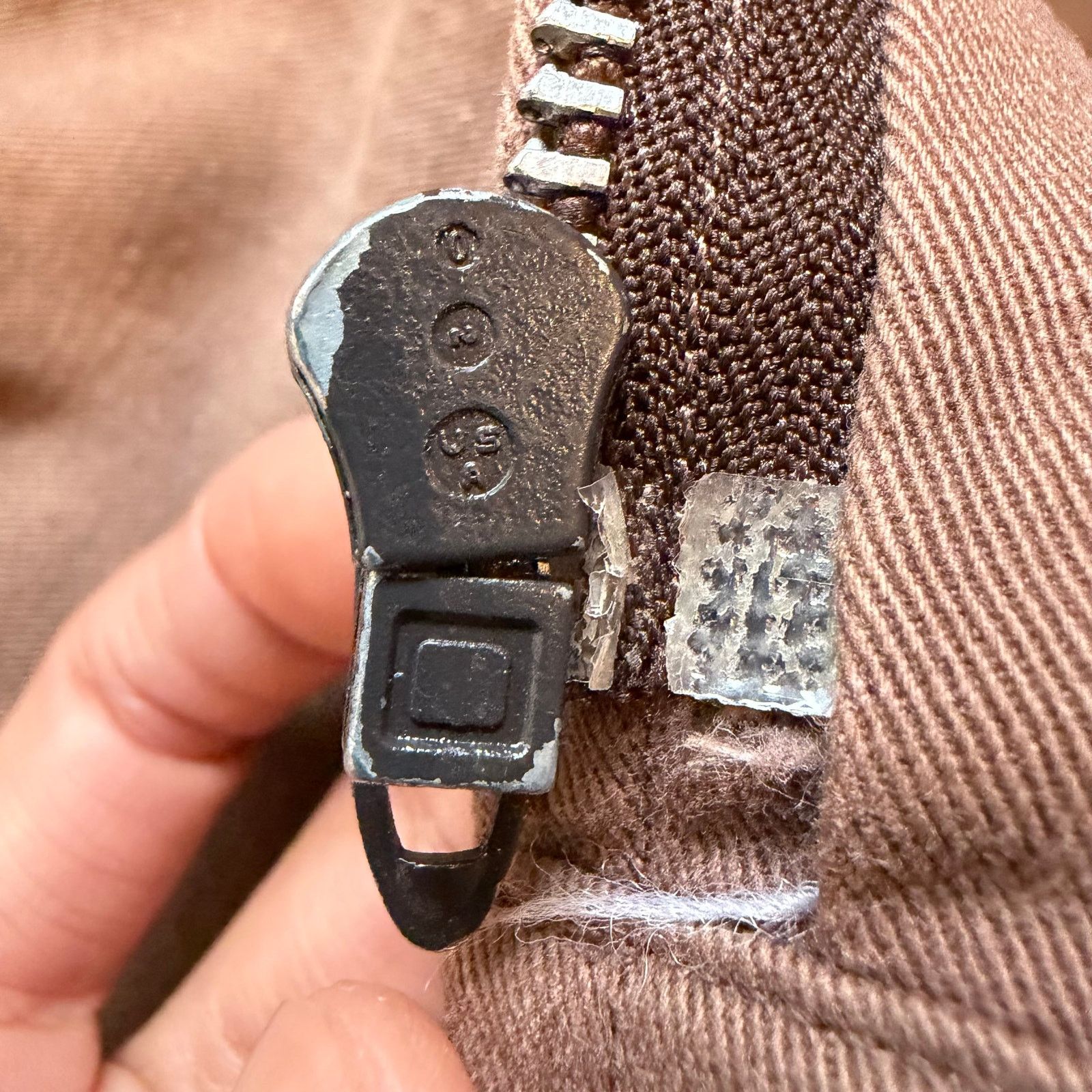 Vintage Vintage 60s Drizzler Twill Work Jacket C&C Zipper Chin Strap Size US L / EU 52-54 / 3 - 15 Thumbnail