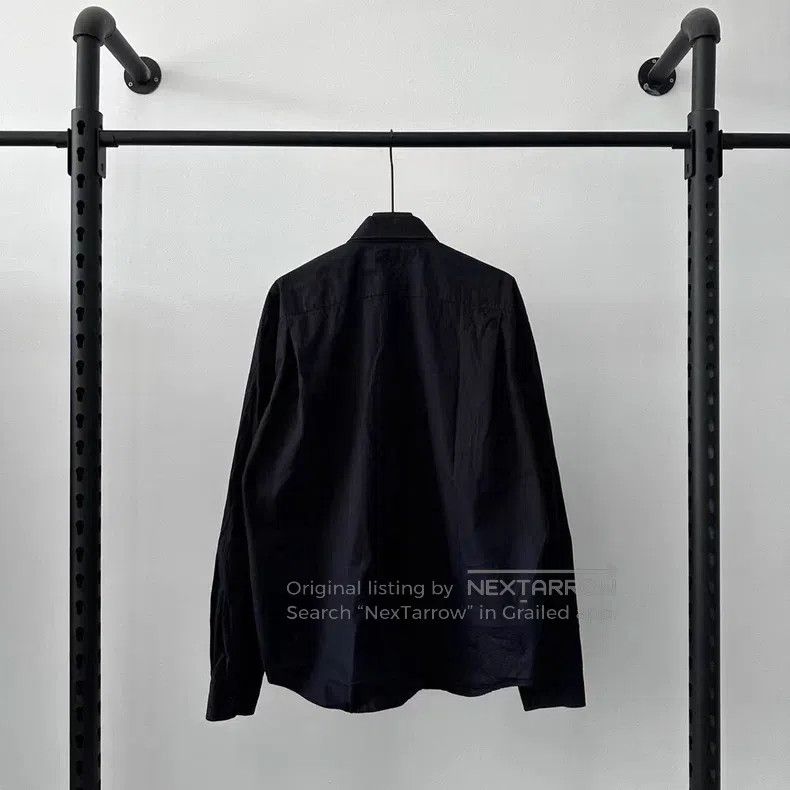 Balenciaga Balenciaga Recycled Logo Printed Long Sleeve Shirt Size US XS / EU 42 / 0 - 2 Thumbnail