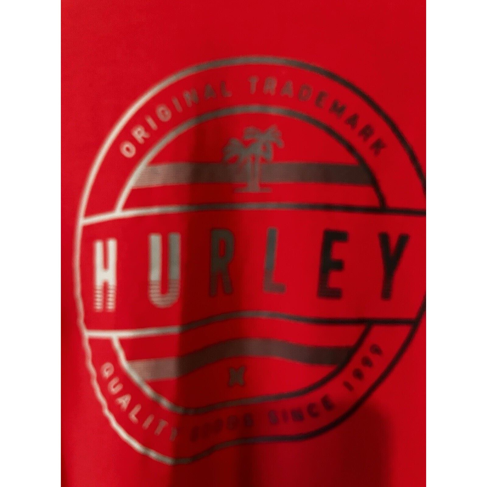 Hurley Hurley Mens Sz Medium T-Shirt, Logo Print, Red Short Sleeve Size US M / EU 48-50 / 2 - 5 Thumbnail
