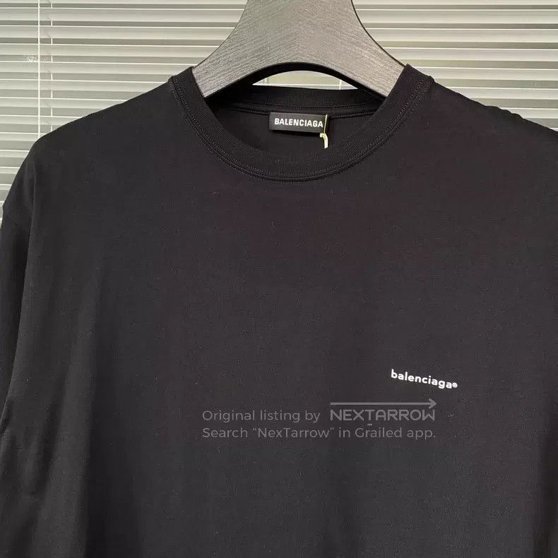 Balenciaga Balenciaga Short-sleeve T-shirt with mailbox letter print Size US M / EU 48-50 / 2 - 3 Thumbnail