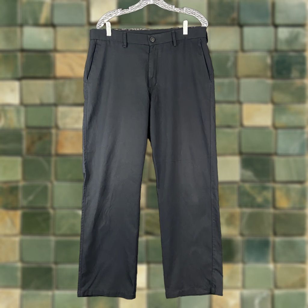 Haggar VINTAGE Haggar H26 Men's Chino Pants Black Regular Size 35x29 Size US 35 - 1 Thumbnail