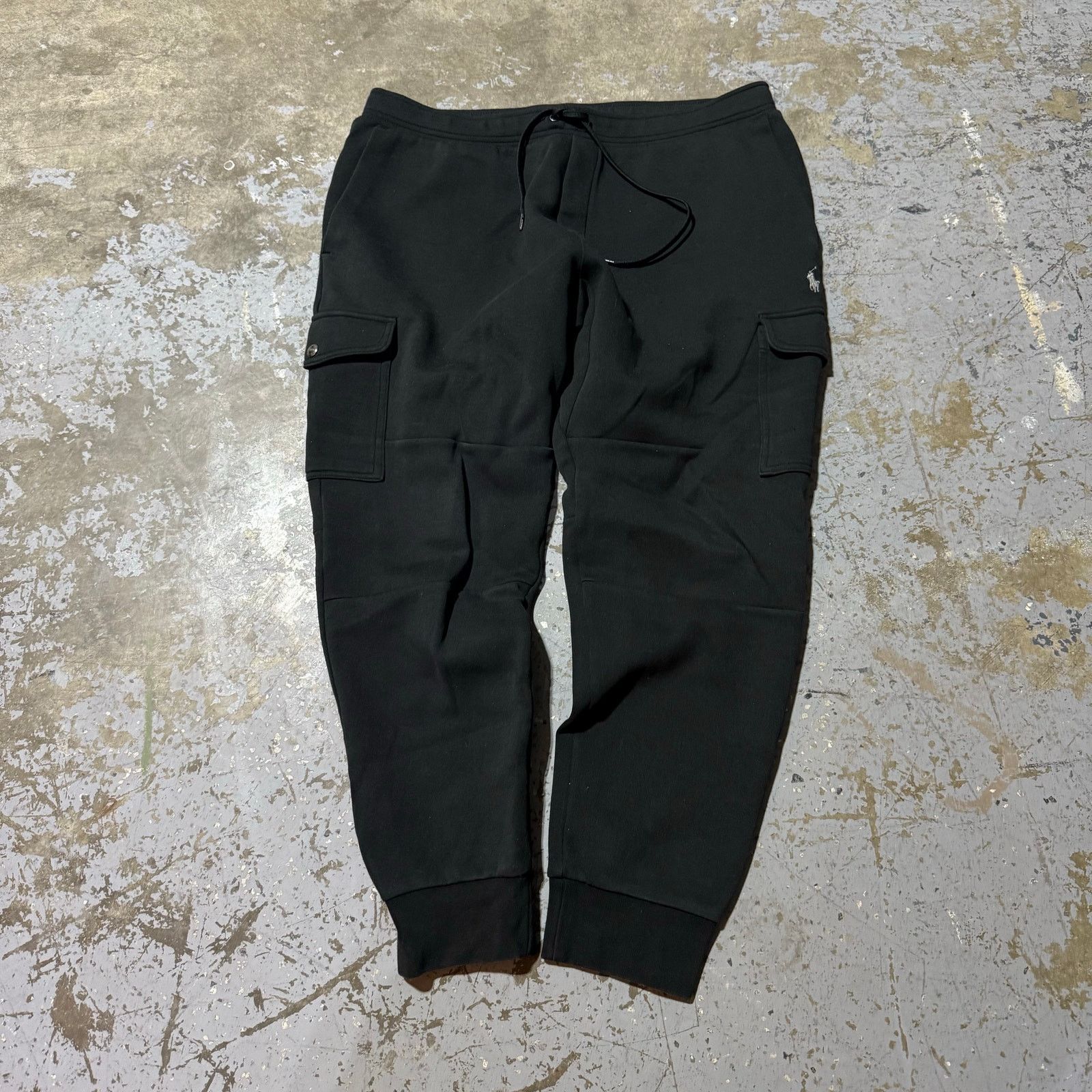 Polo Ralph Lauren Polo Ralph Lauren Double Knit Fleece Cargo Jogger Sweatpants Size US 36 / EU 52 - 1 Thumbnail