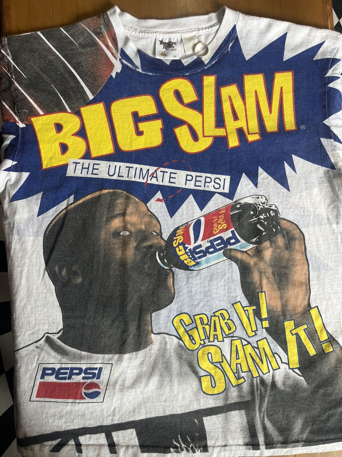 Vintage SHAQ Pepsi Big Slam Grab it Slam it ! 90’s (OVP)