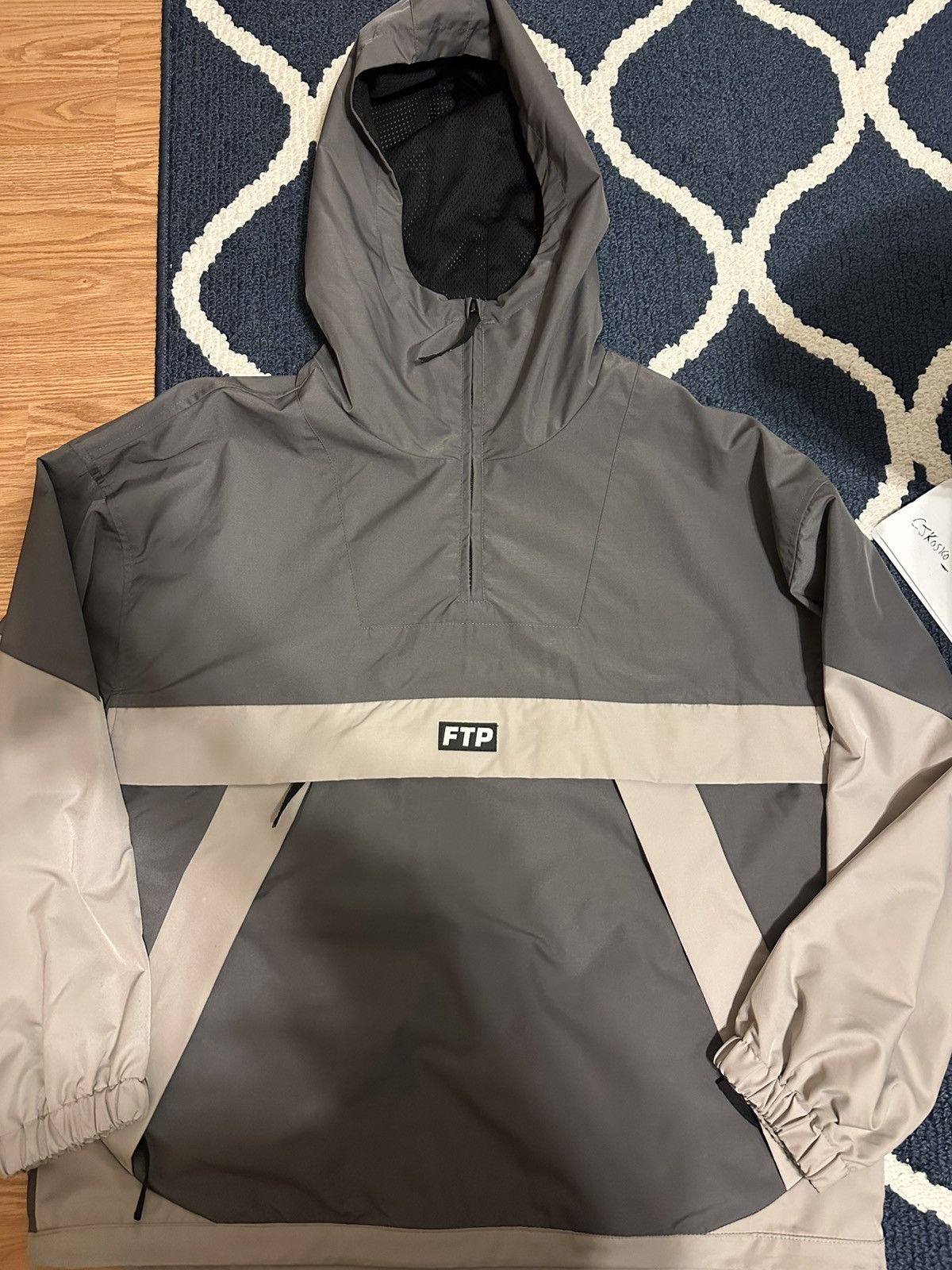 Fuck The Population FTP Gray 3M Anorak Size US M / EU 48-50 / 2 - 1 Thumbnail